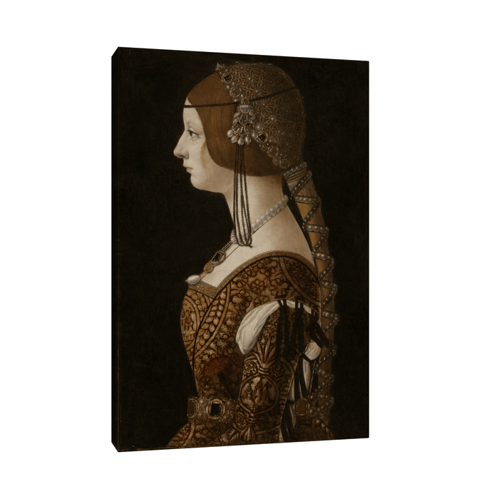 Bianca Maria Sforza, Ambrogio de Predis - ArtDeco Canvas
