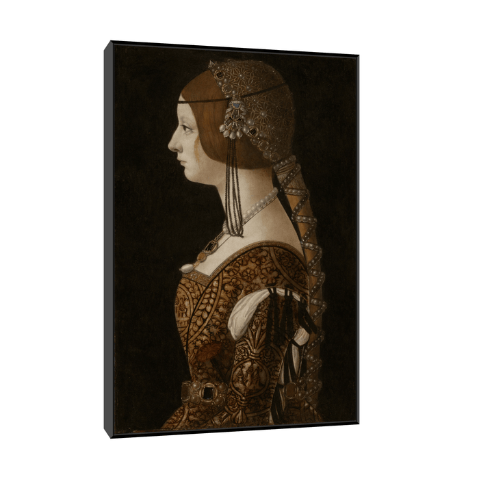 Bianca Maria Sforza, Ambrogio de Predis - ArtDeco Canvas
