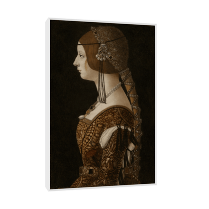 Bianca Maria Sforza, Ambrogio de Predis - ArtDeco Canvas
