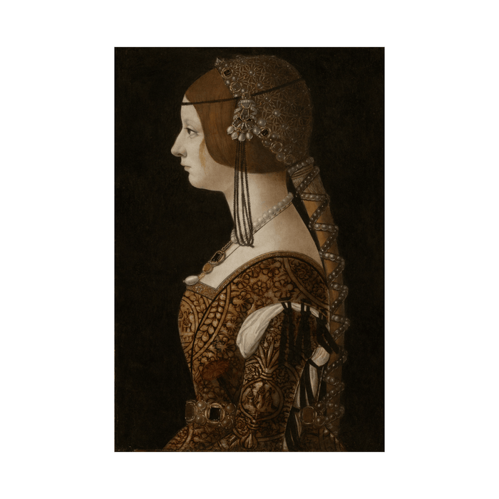 Bianca Maria Sforza, Ambrogio de Predis - ArtDeco Canvas