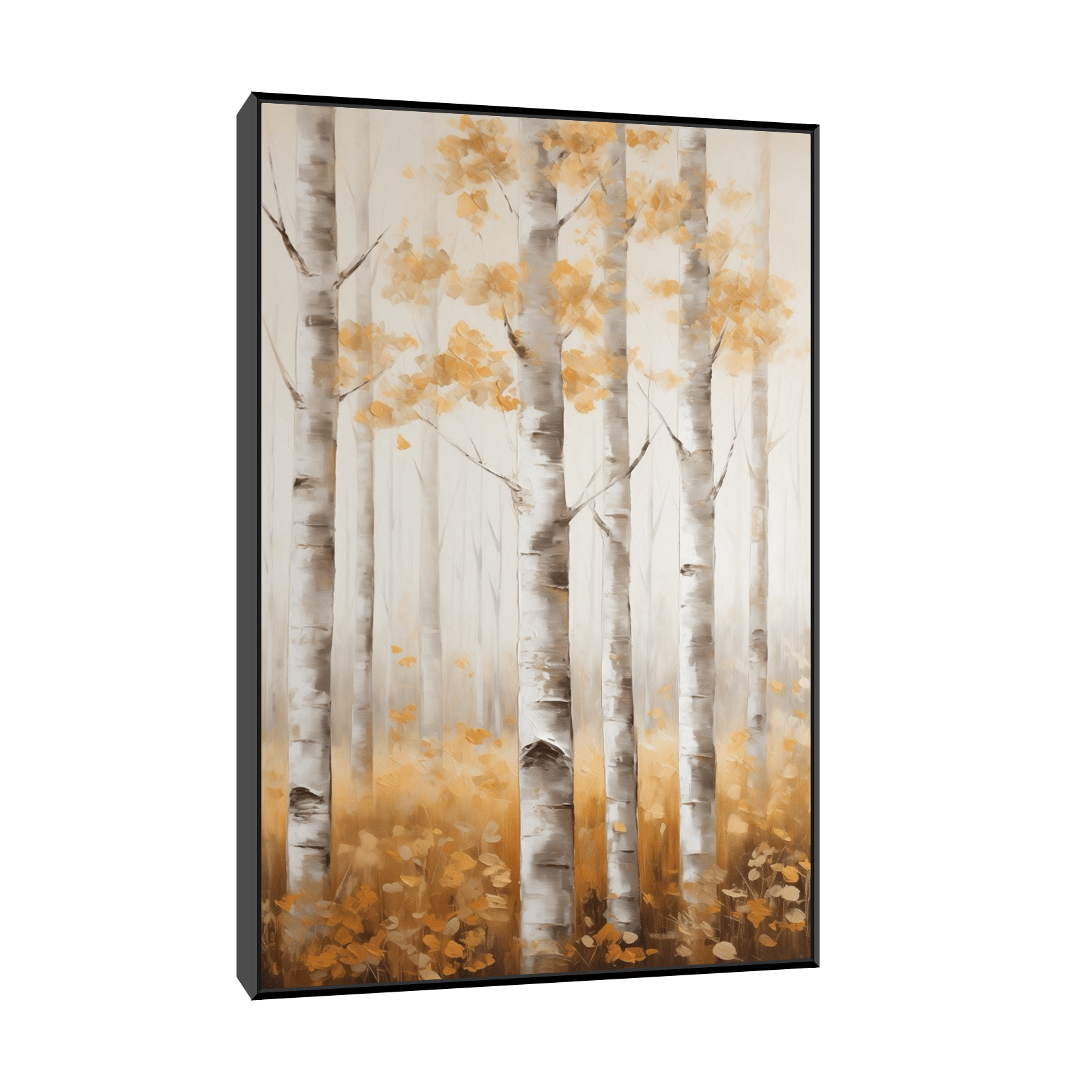 Birch forest in the autumn - ArtDeco Canvas