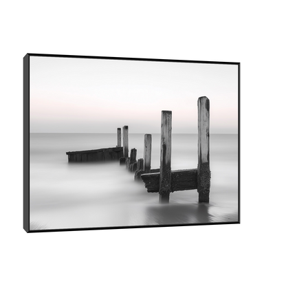 Black and White Coastal Minimalism