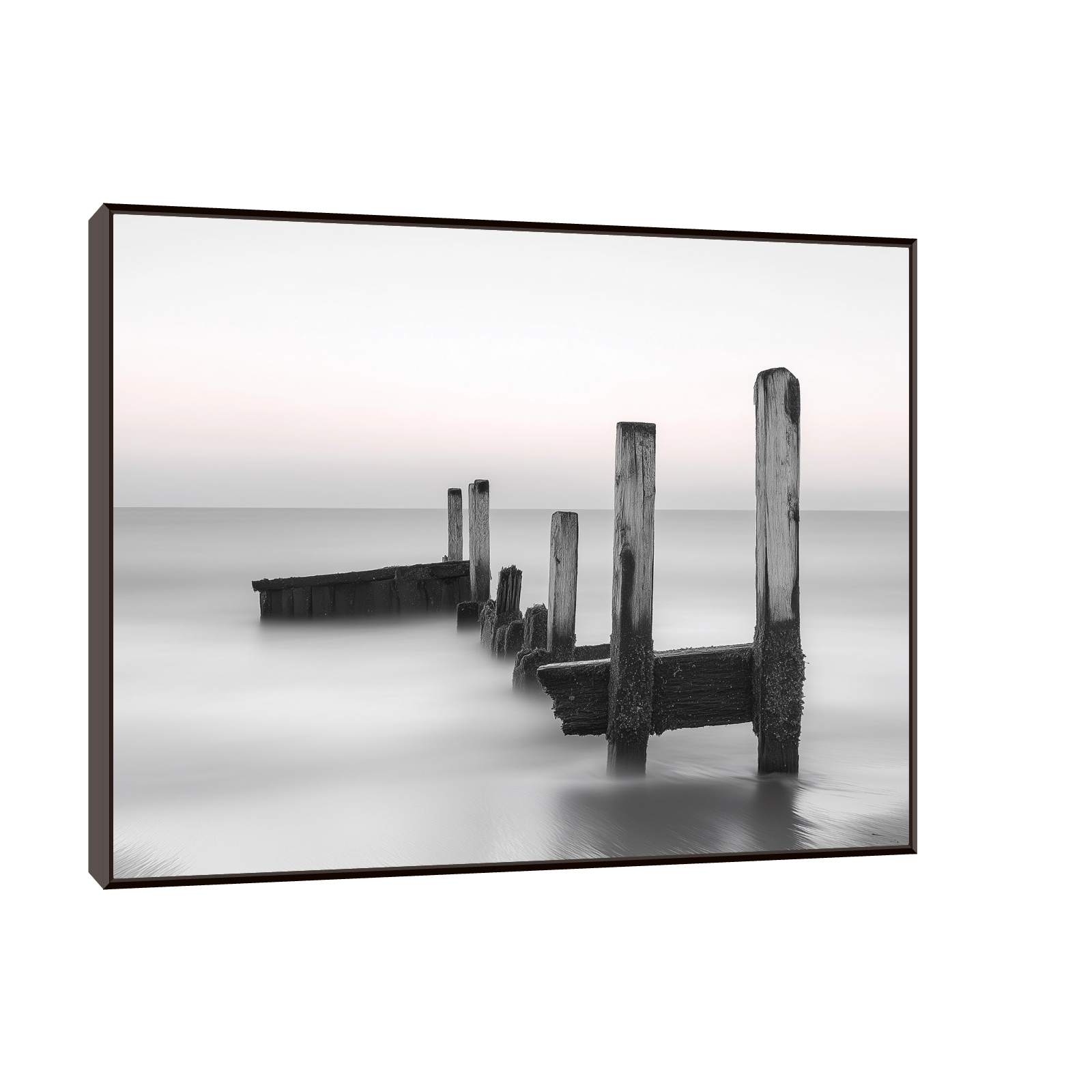 Black and White Coastal Minimalism