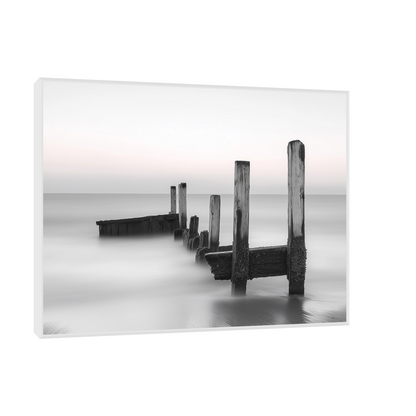 Black and White Coastal Minimalism