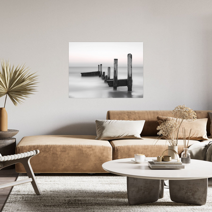 Black and White Coastal Minimalism