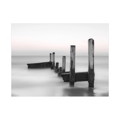 Black and White Coastal Minimalism
