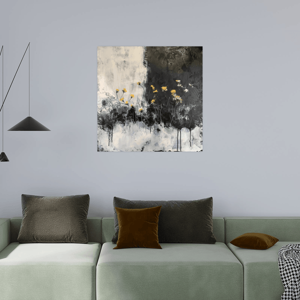 Black and white world - ArtDeco Canvas