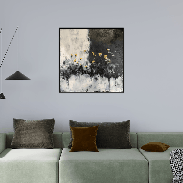 Black and white world - ArtDeco Canvas