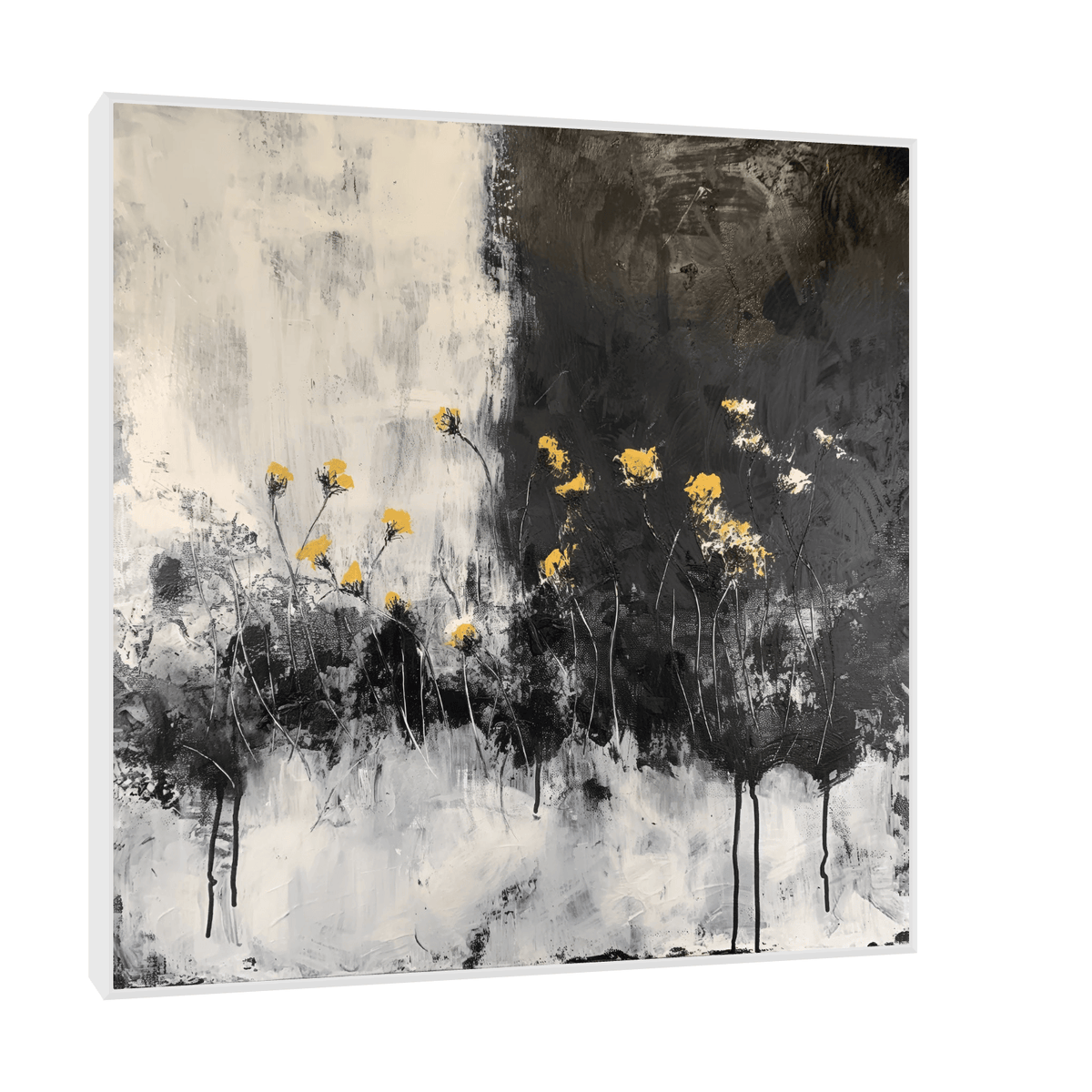 Black and white world - ArtDeco Canvas