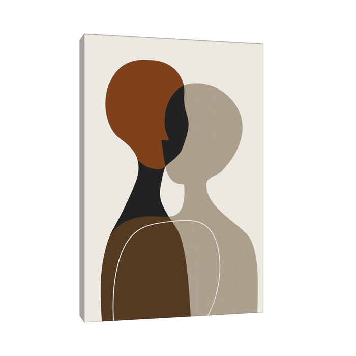 Blended silhouettes - ArtDeco Canvas