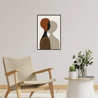 Blended silhouettes - ArtDeco Canvas