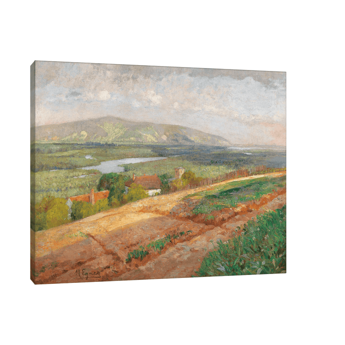 Blick gegen den Bisamberg, Marie Egner - ArtDeco Canvas