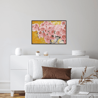 Blooming azaleas, Augusto Giacometti - ArtDeco Canvas