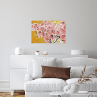 Blooming azaleas, Augusto Giacometti - ArtDeco Canvas