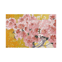 Blooming azaleas, Augusto Giacometti - ArtDeco Canvas