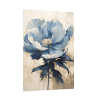 Blue flower - ArtDeco Canvas