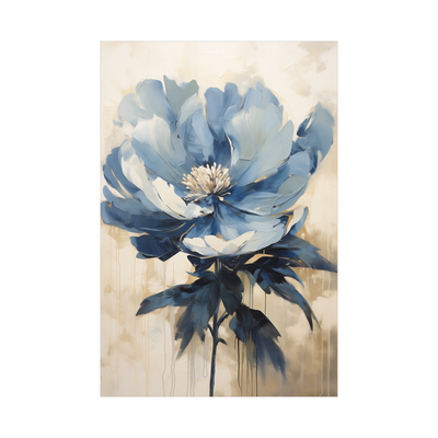 Blue flower