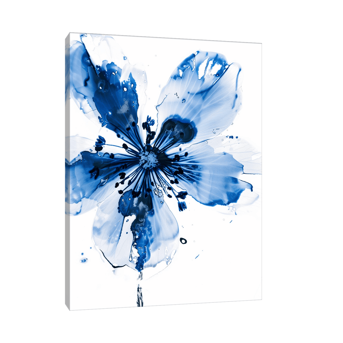 Blue flower ll - ArtDeco Canvas