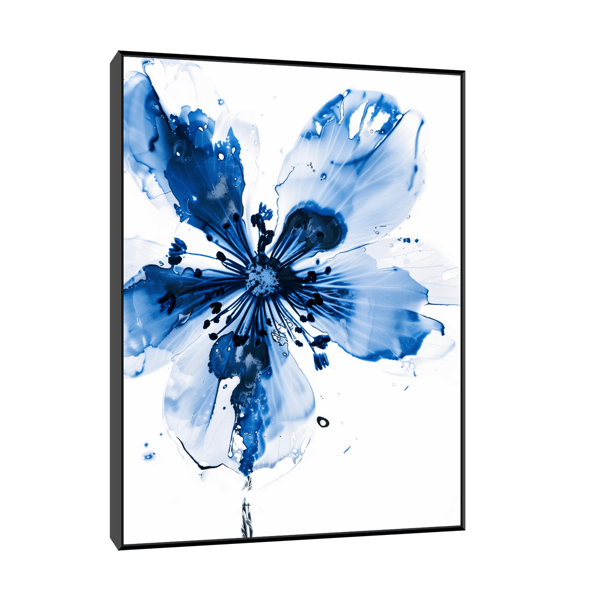 Blue flower ll - ArtDeco Canvas