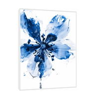 Blue flower ll - ArtDeco Canvas