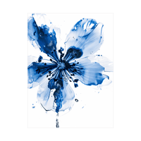 Blue flower ll - ArtDeco Canvas