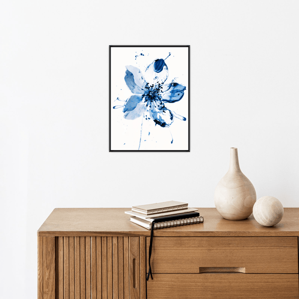 Blue flower lll - ArtDeco Canvas