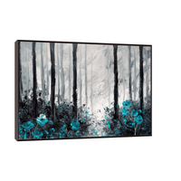 Blue forest - ArtDeco Canvas