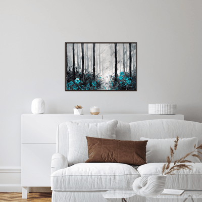 Blue forest