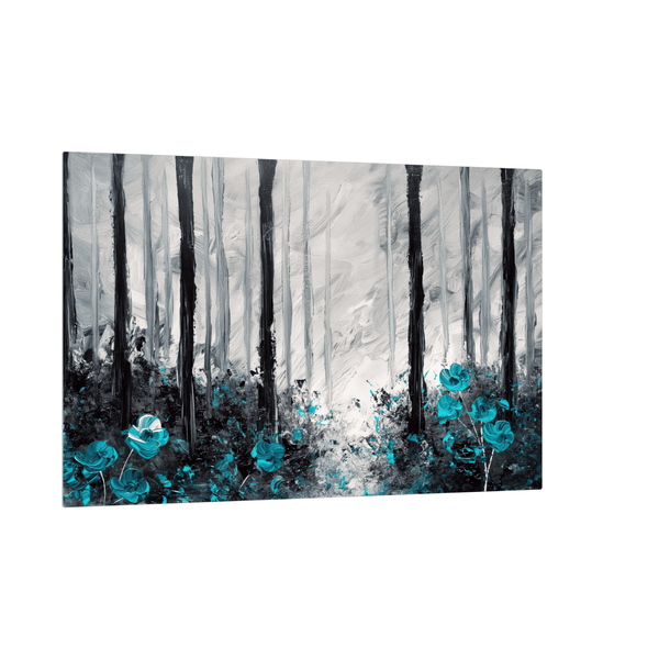 Blue forest - ArtDeco Canvas