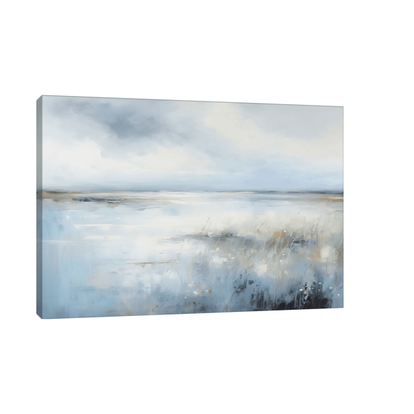 Blue landscape - ArtDeco Canvas