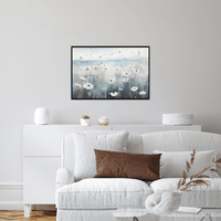 Blue landscape - ArtDeco Canvas