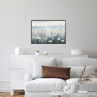 Blue landscape - ArtDeco Canvas