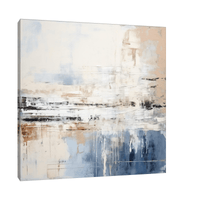 Blue reflection - ArtDeco Canvas