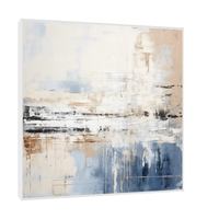 Blue reflection - ArtDeco Canvas