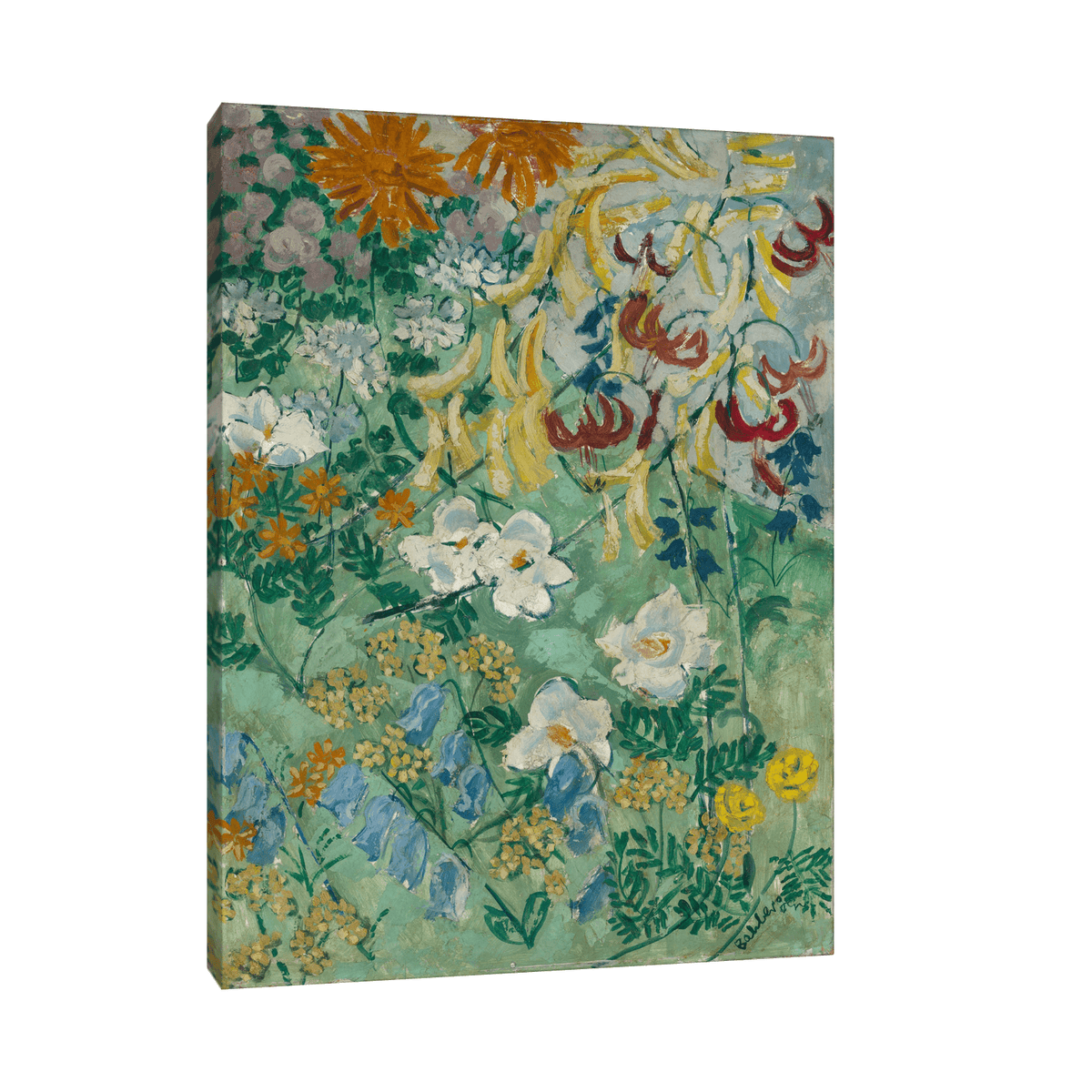 Blumen, August Babberger - ArtDeco Canvas