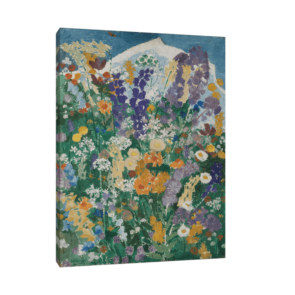 Blumen am Berg, August Babberger - ArtDeco Canvas