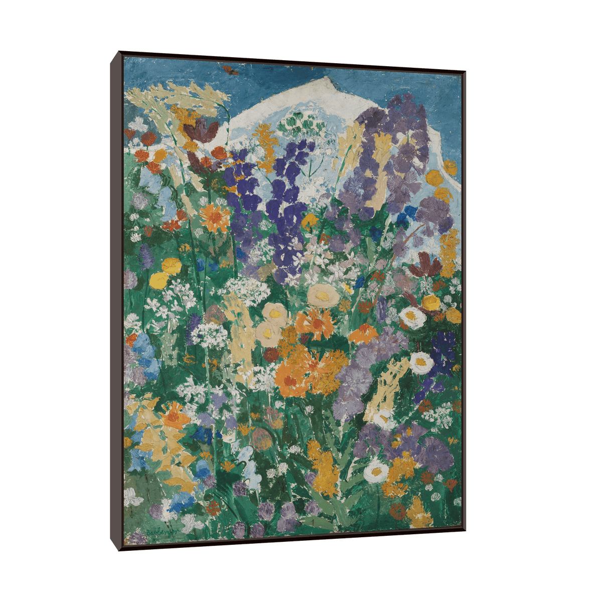 Blumen am Berg, August Babberger - ArtDeco Canvas