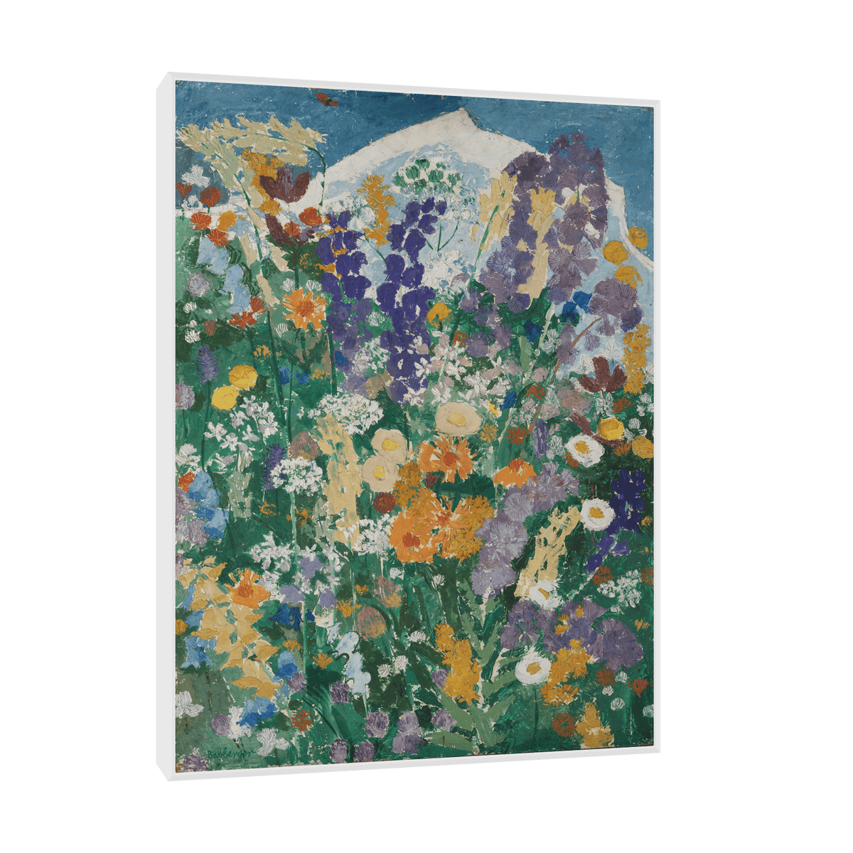 Blumen am Berg, August Babberger - ArtDeco Canvas