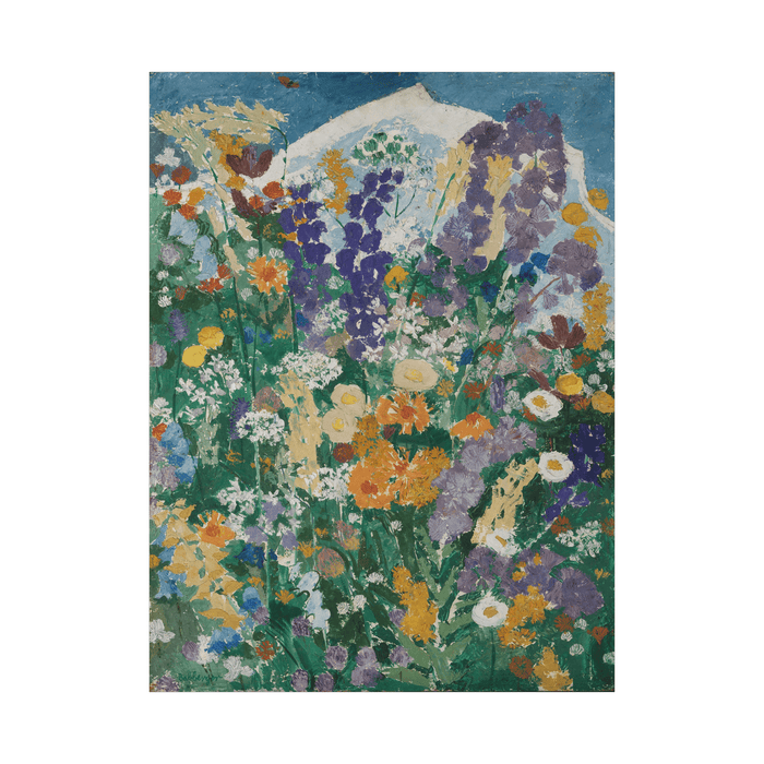 Blumen am Berg, August Babberger - ArtDeco Canvas