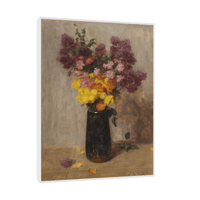 Blumenstillleben, Simon Glücklich - ArtDeco Canvas