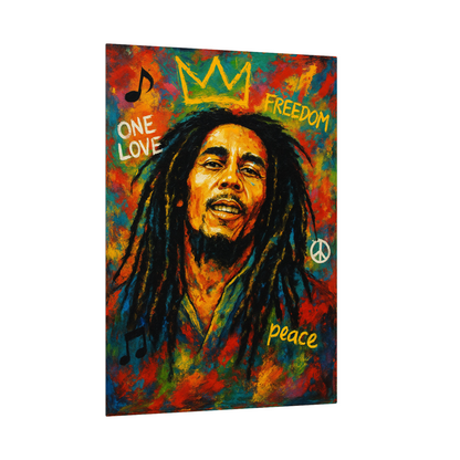 Bob Marley Wall Art – One Love Reggae Portrait