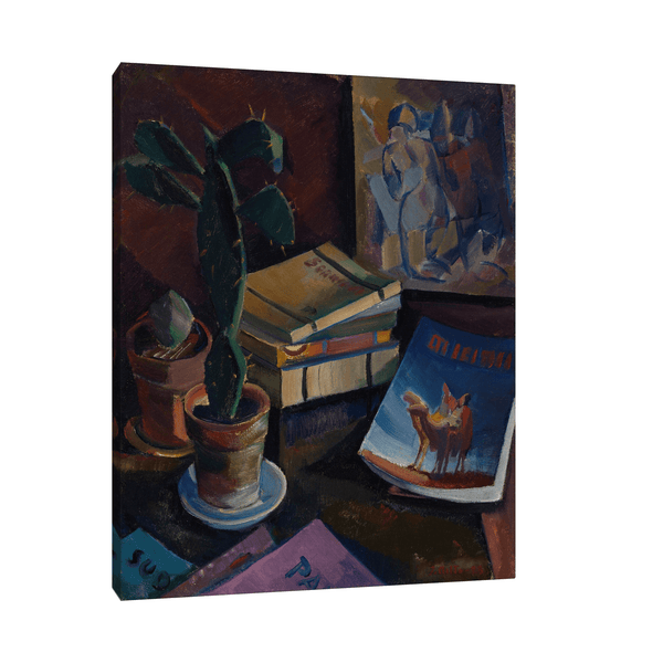 Books on a Table, Ilmari Aalto - ArtDeco Canvas