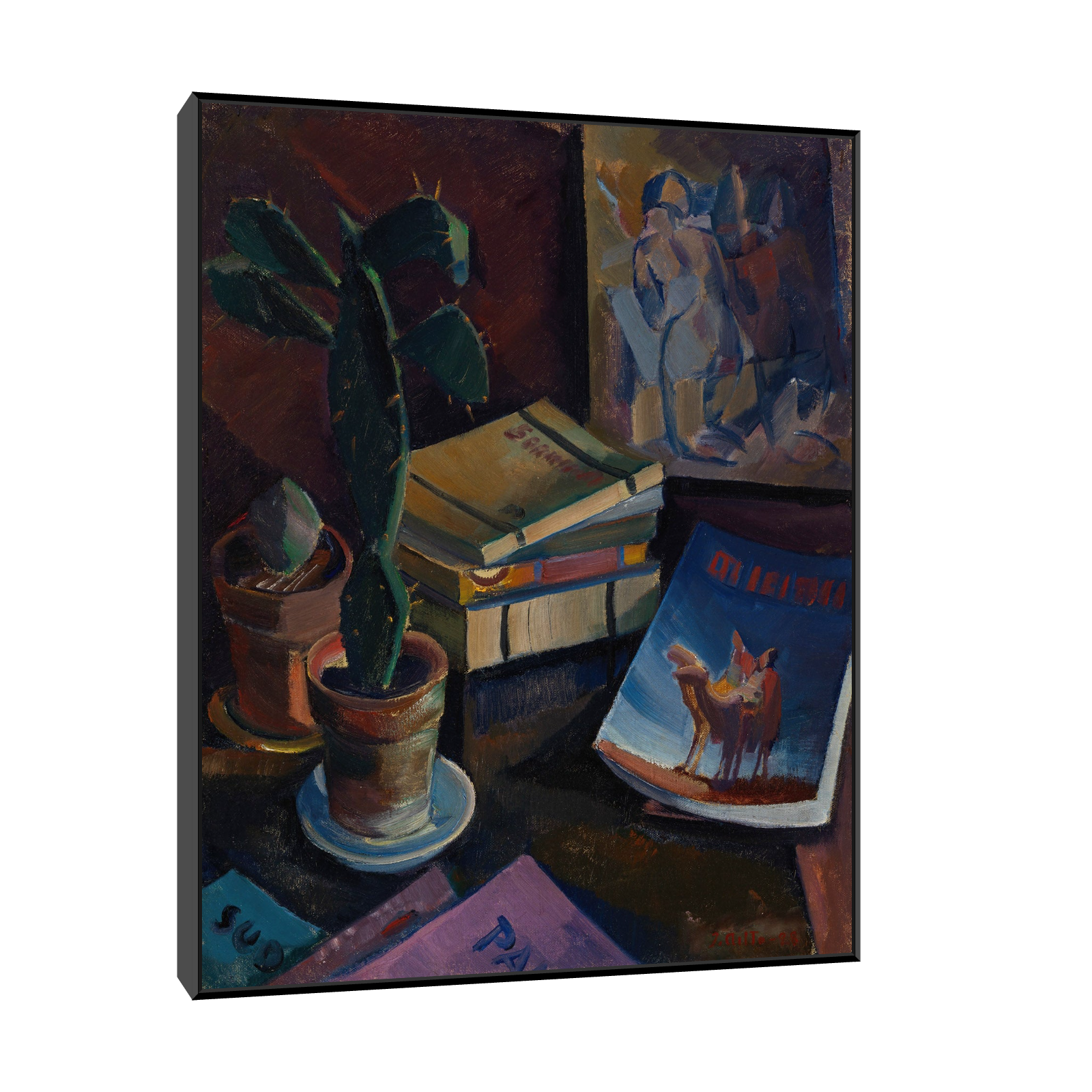 Books on a Table, Ilmari Aalto