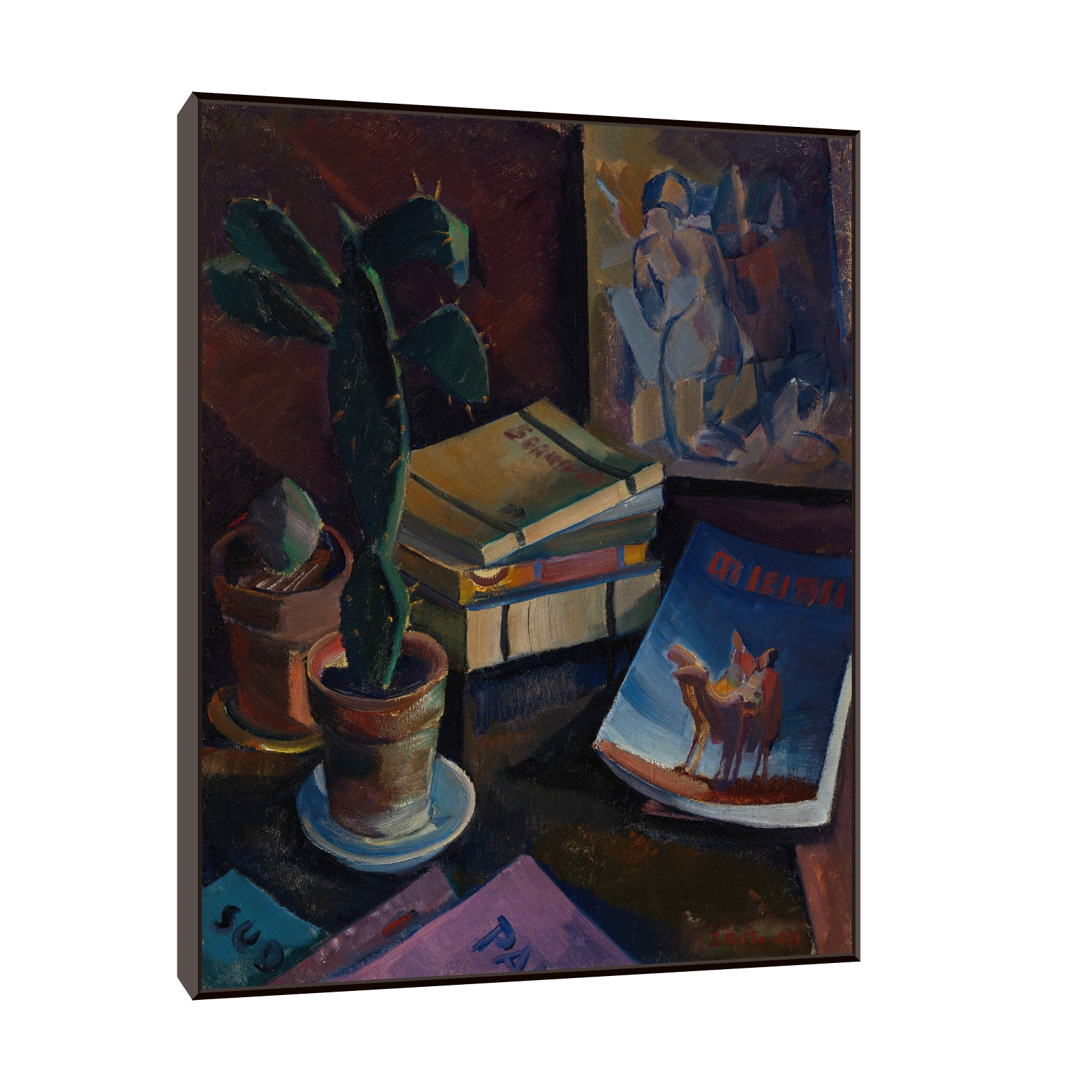 Books on a Table, Ilmari Aalto