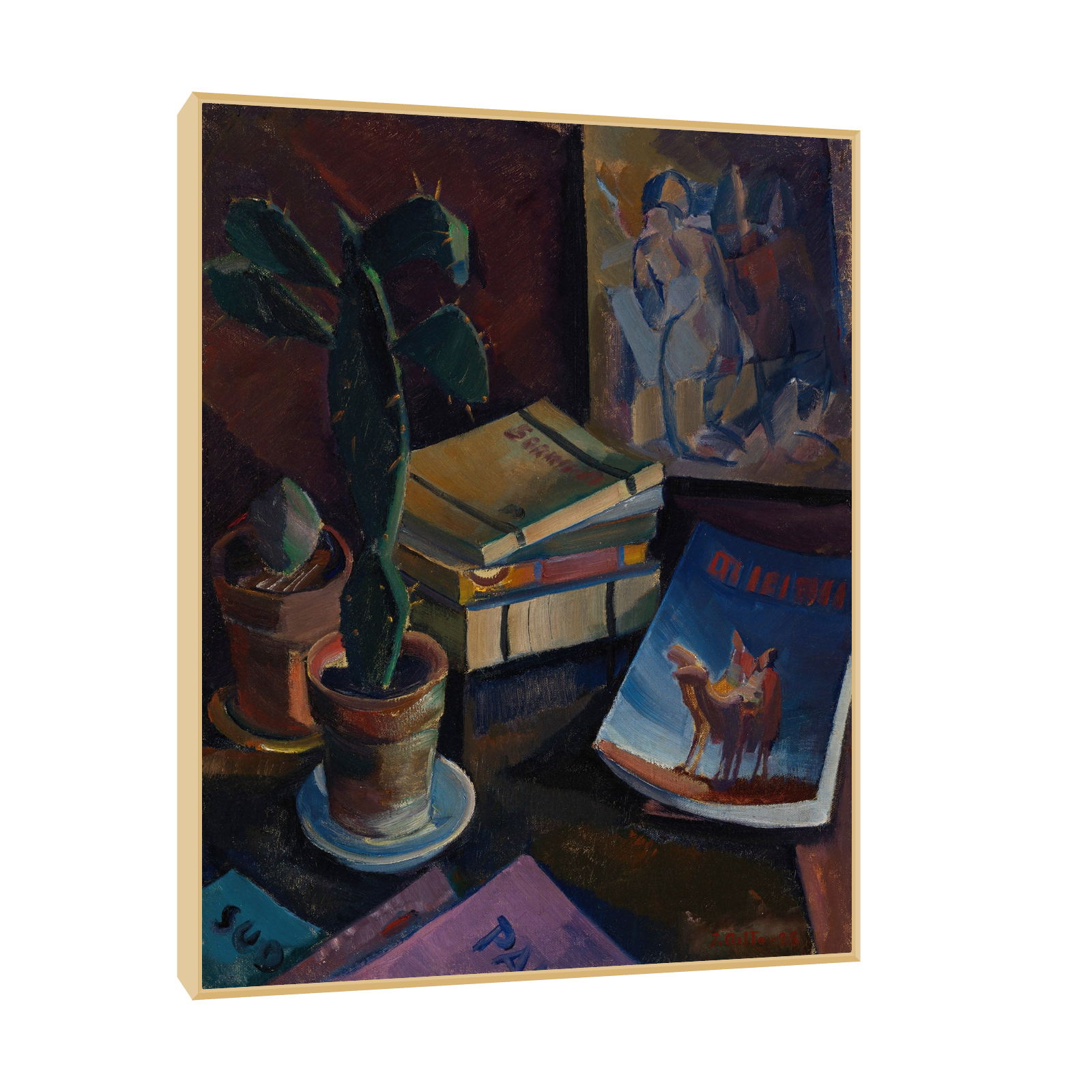 Books on a Table, Ilmari Aalto