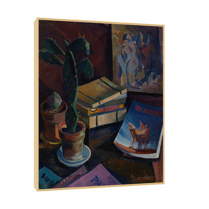 Books on a Table, Ilmari Aalto