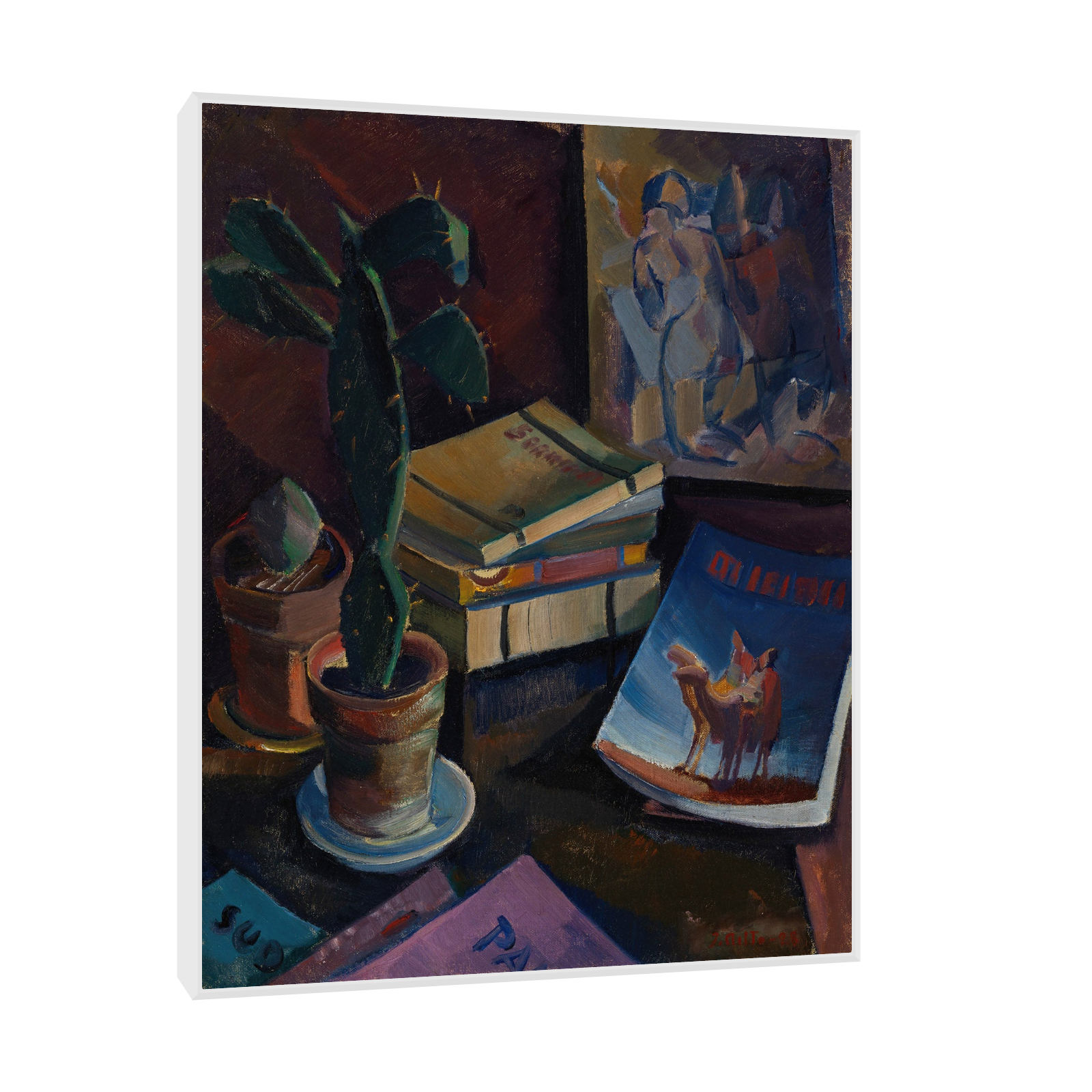 Books on a Table, Ilmari Aalto