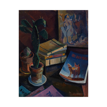 Books on a Table, Ilmari Aalto