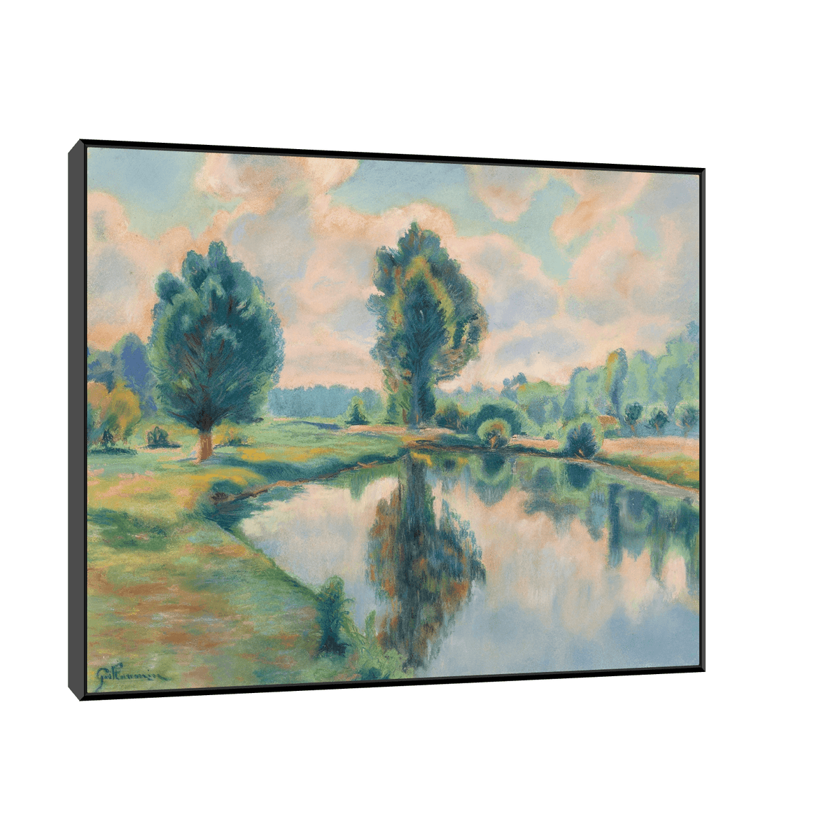 Bord de rivière, Armand Guillaumin - ArtDeco Canvas