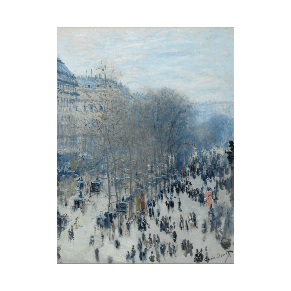 Boulevard des Capucines, Claude Monet - ArtDeco Canvas